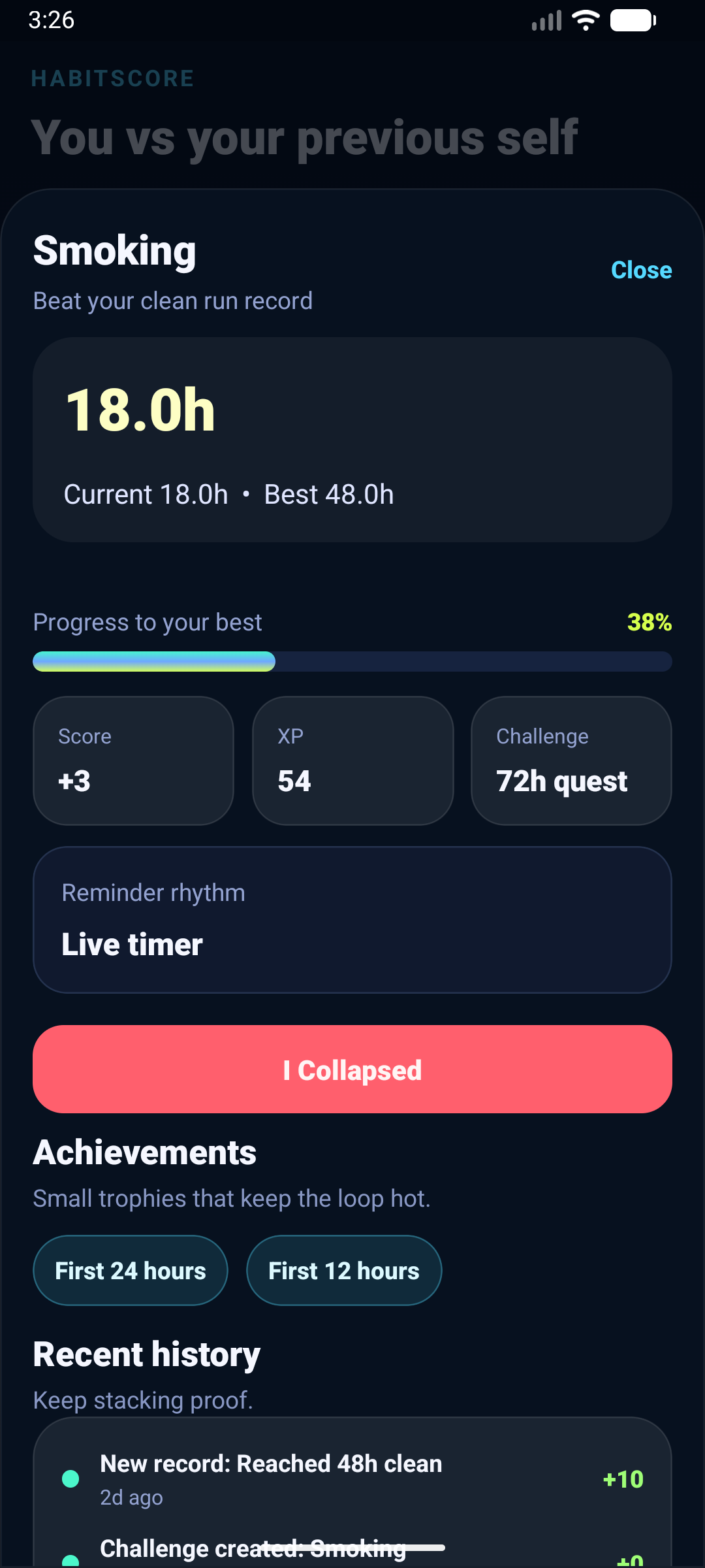 HabitScore screenshot 5
